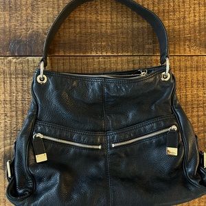 Michael Kors Black Leather Handbag